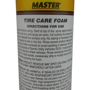 Master Tyre Care Foam 425g