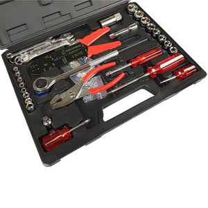 Motorist Hand Tool Kit With Compact Case 69 Piece