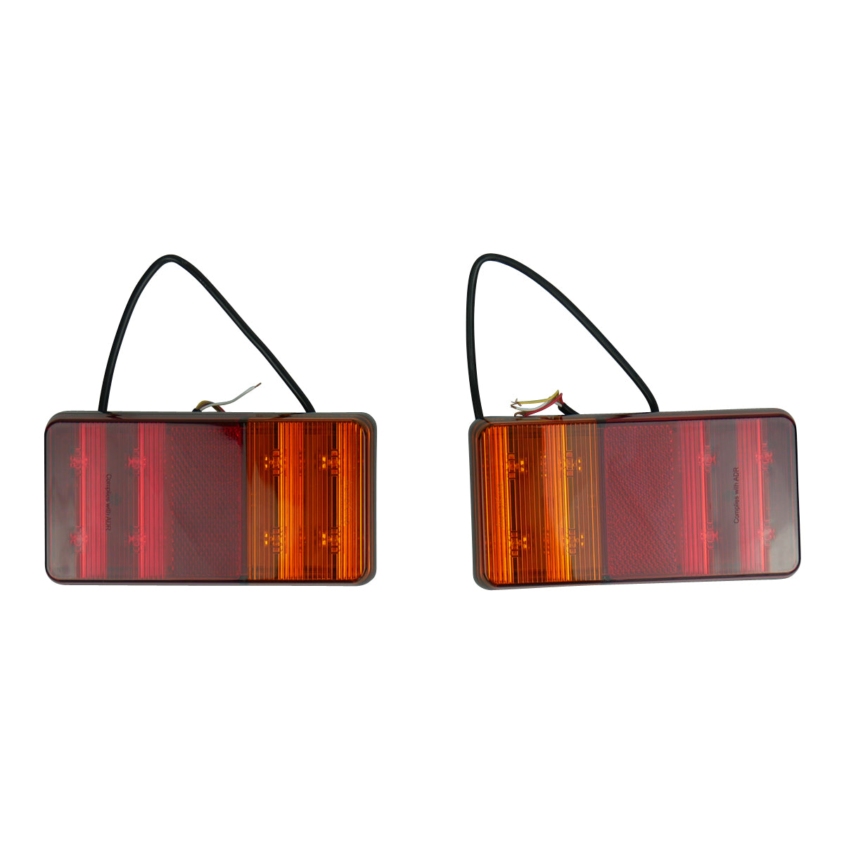 Rectangular Led Trailer Lamp Set