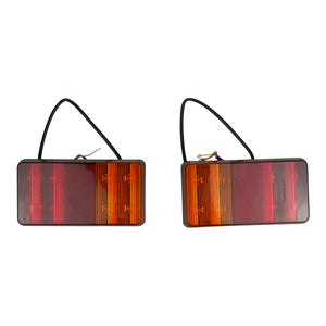 Rectangular Led Trailer Lamp Set