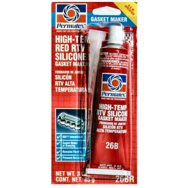 Permatex Red RTV High Temp Gasket Maker 85g