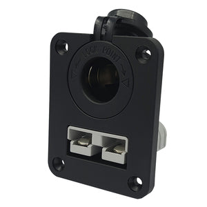 Anderson Style Plug Power Outlet & Cigarette Socket with Flush Panel Mount