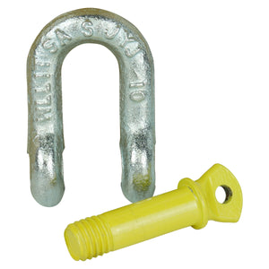 D Shackle Rated 10mm (3/8") 1000kg