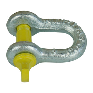 D Shackle 6mm 500kg Rated 2 Pack