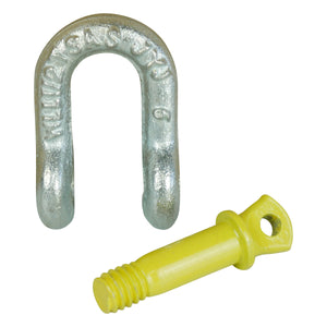 D Shackle 6mm 500kg Rated 2 Pack