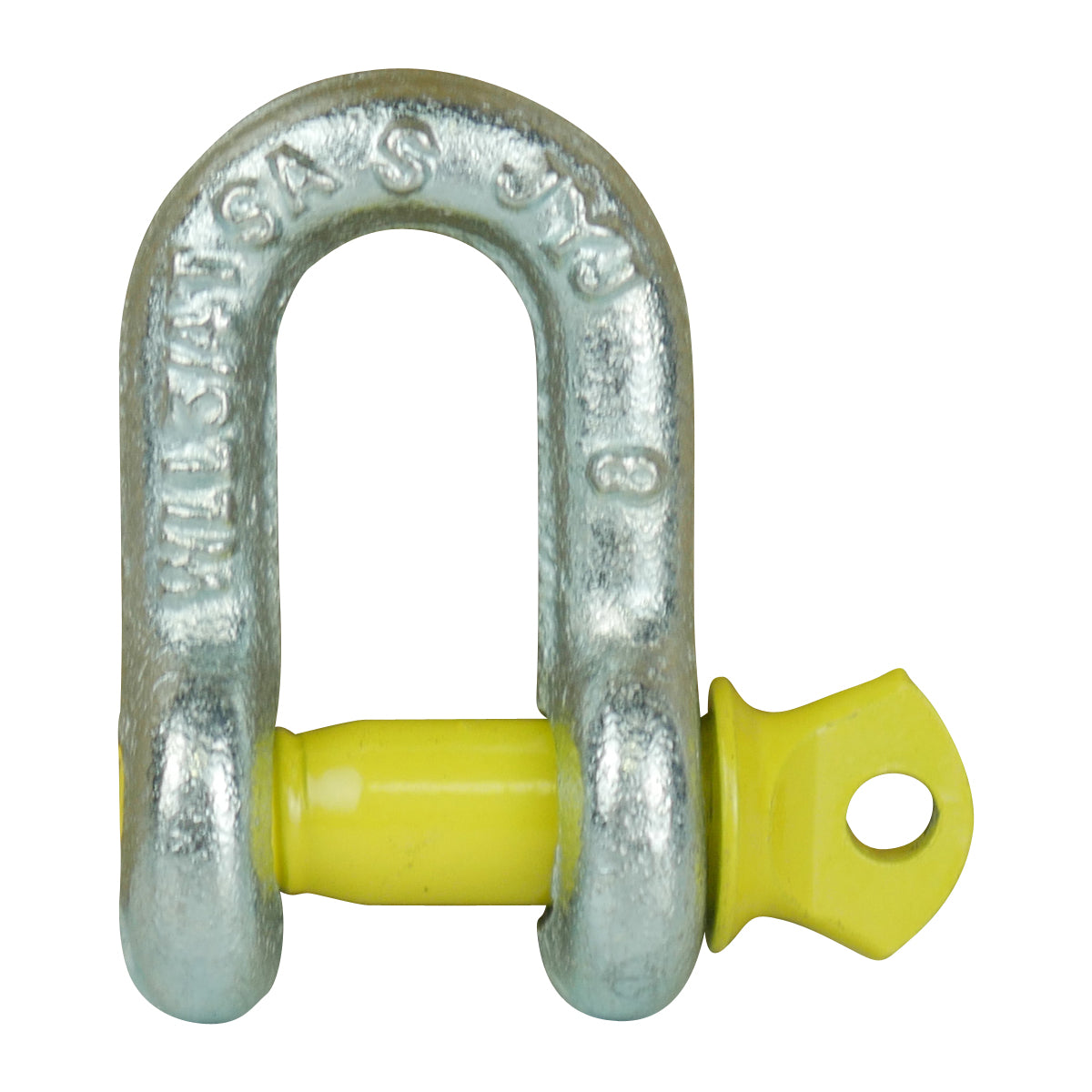 D Shackle Rated 8mm 750kg