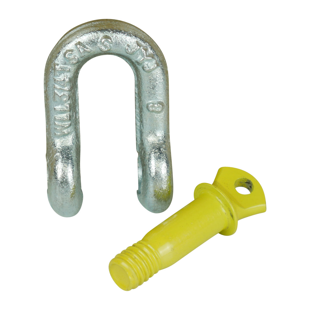 D Shackle Rated 8mm (5/16") 750kg