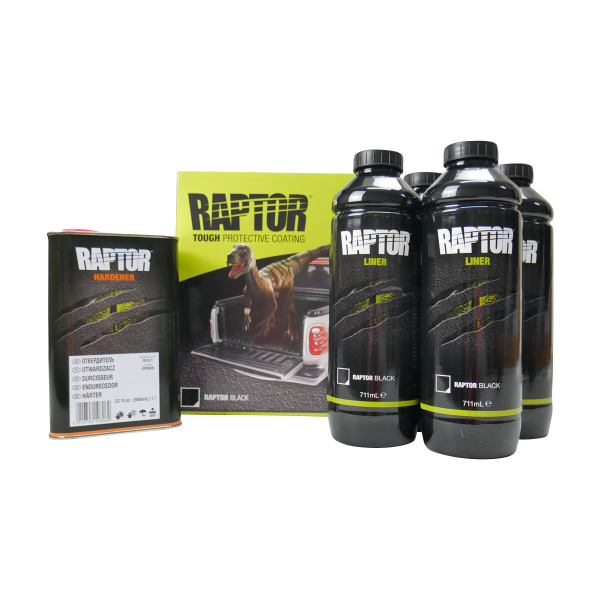 Raptor Liner Black Kit 4L