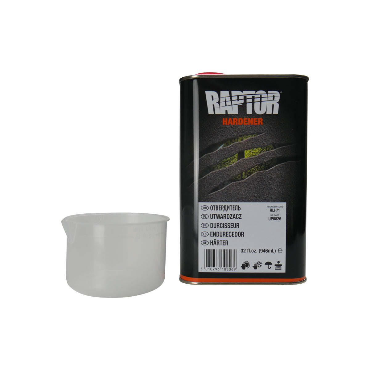 Raptor Liner Tintable 4x4/Vehicle Paint Kit 8L