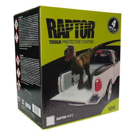 Raptor Liner White 4x4/Vehicle Paint Kit 8L