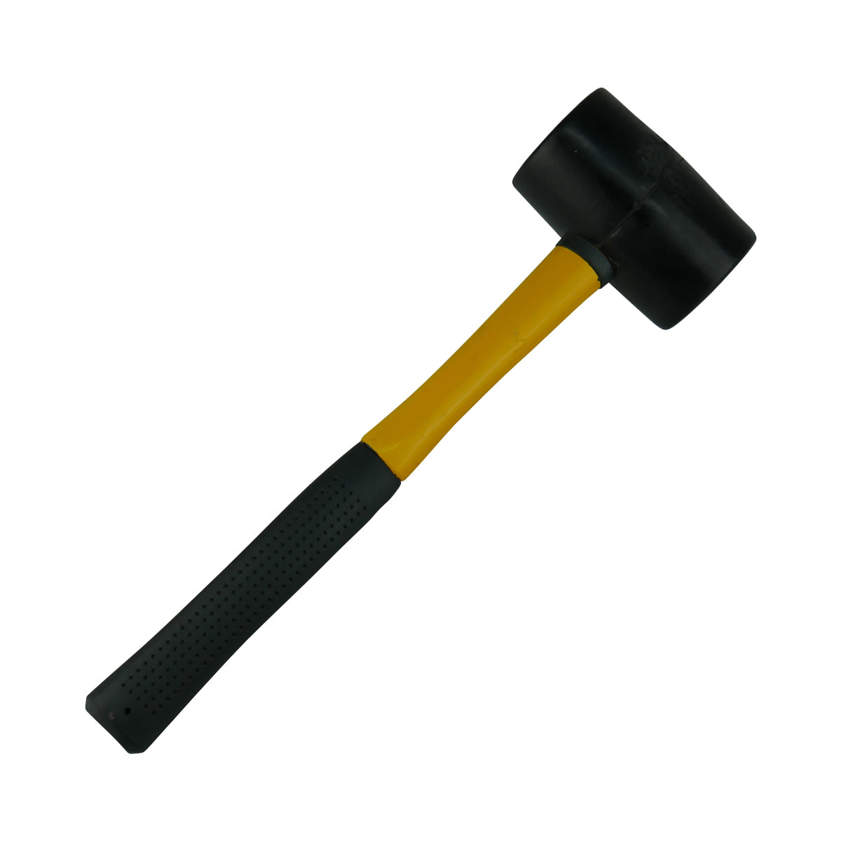 32Oz 980G Rubber Mallet With A Fiberglass Handle