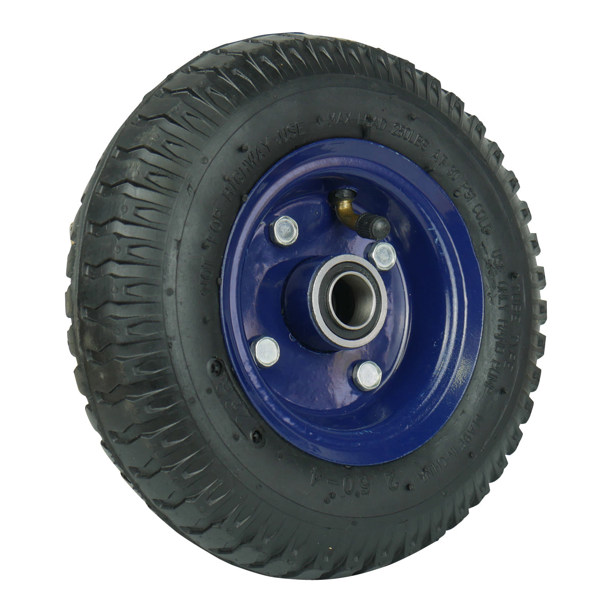 Pneumatic Wheels with Metal Rims - Various Sizes