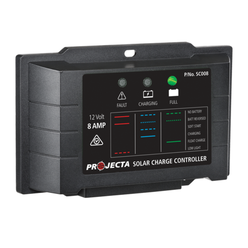 Projecta Automatic 12V 8A 4 Stage Solar Charge Controller