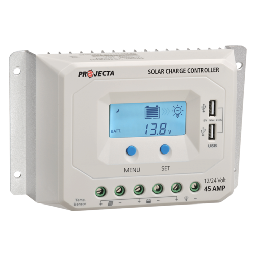 Projecta Automatic 12/24V 45A 4 Stage Solar Charge Smart Controller