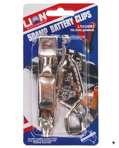 Lion 50Amp Battery Clips