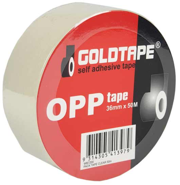 Packaging Tape Clear 36mm x 50m