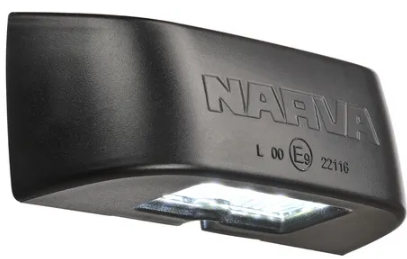 Narva 12V L.E.D Slimline Licence Plate Lamp