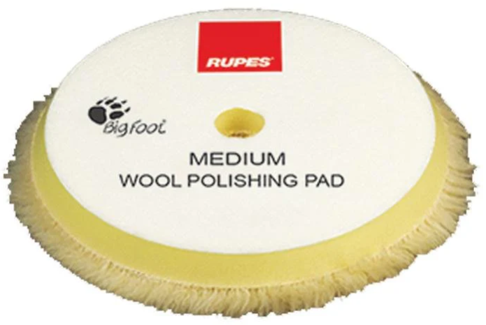 Rupes Bigfoot DA Medium Wool Polishing Pad Yellow 150/170mm