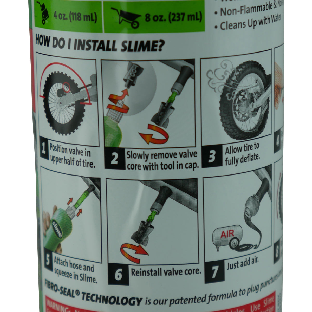 Slime Tube Tyre Sealant 473Ml