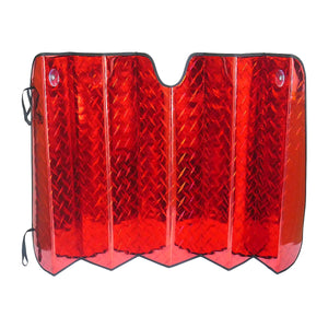 Car Windscreen Sunshade Red 147x70cm