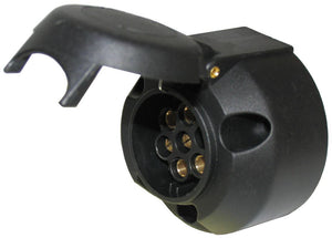 Trailer Connector Plastic Round 7 Pin Socket