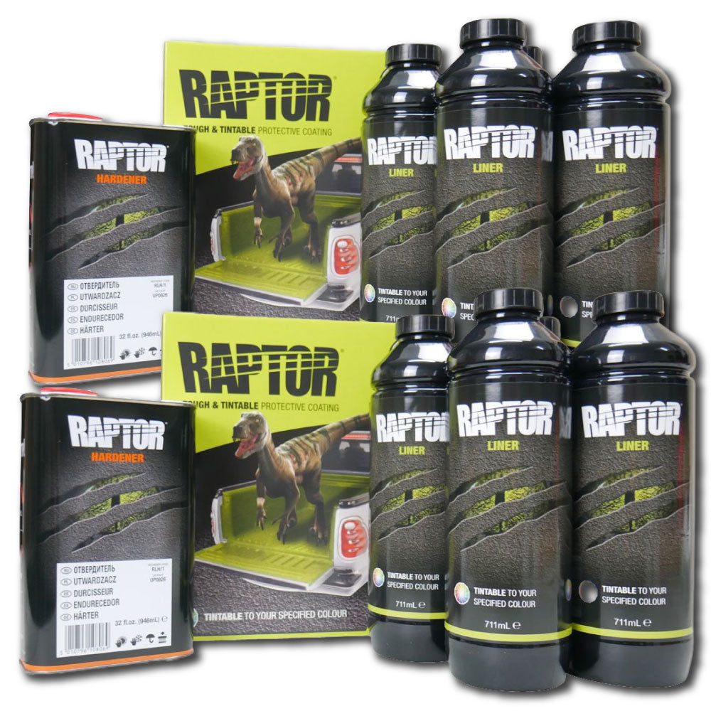 Raptor Liner Tintable 4x4/Vehicle Paint Kit 8L