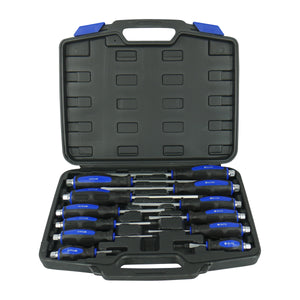 Screwdriver Set With Storage Case 12 Piece