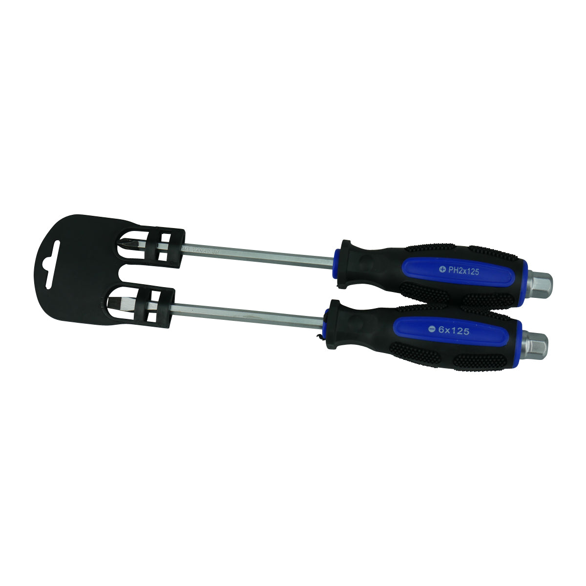 Screwdriver Set 2 Piece Chrome Vanadium