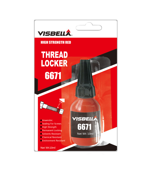 Visbella Thread Locker Red High Strength 10mL