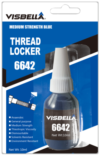 Visbella Thread Locker Blue Medium Strength 10mL