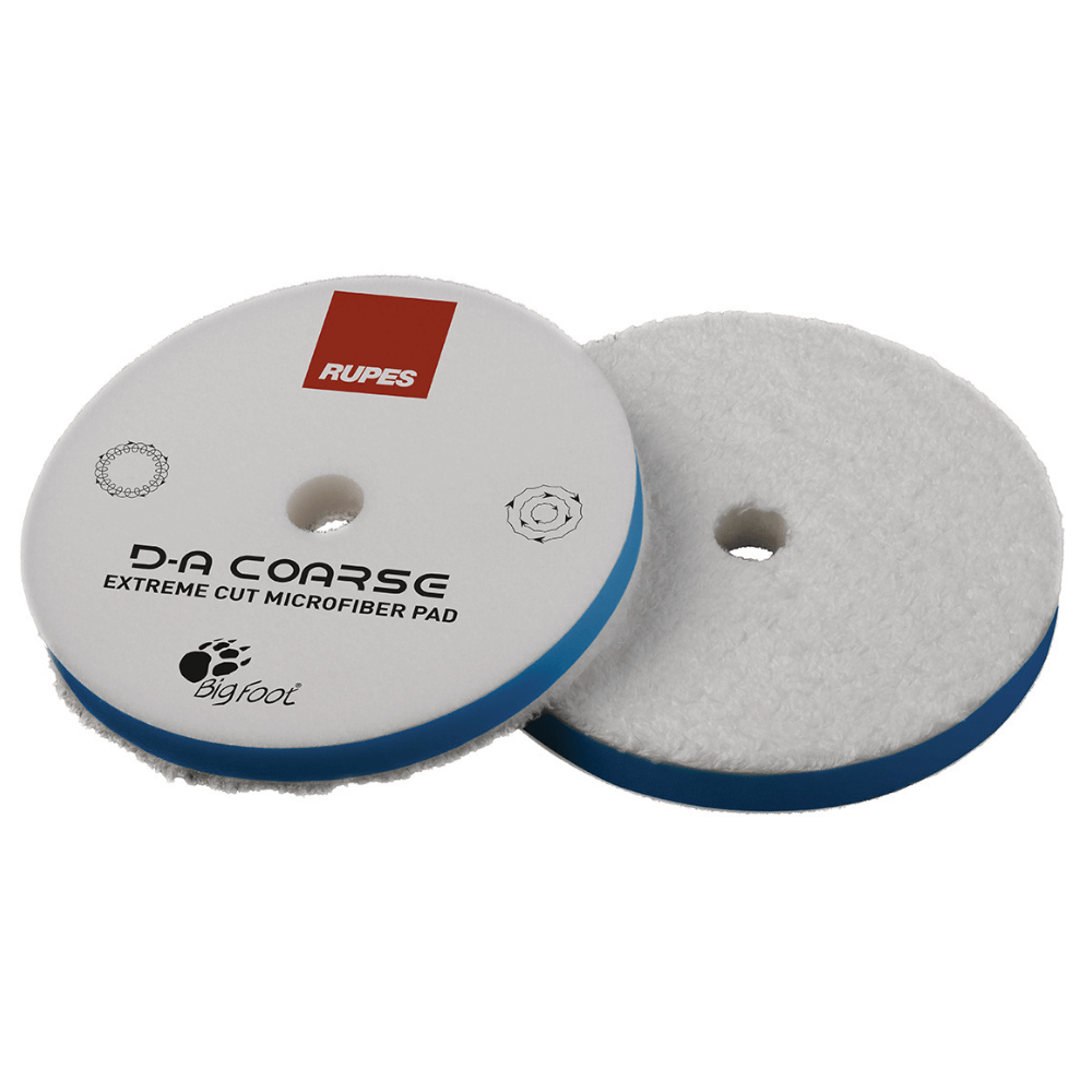 Rupes D-A Coarse Microfibre Polish Pad Blue 130mm - 5"