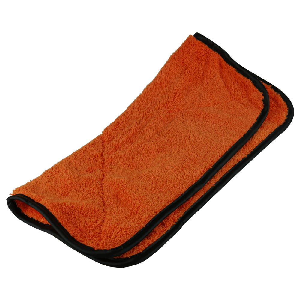 Microfibre Towel Premium Plush Orange 40x40cm