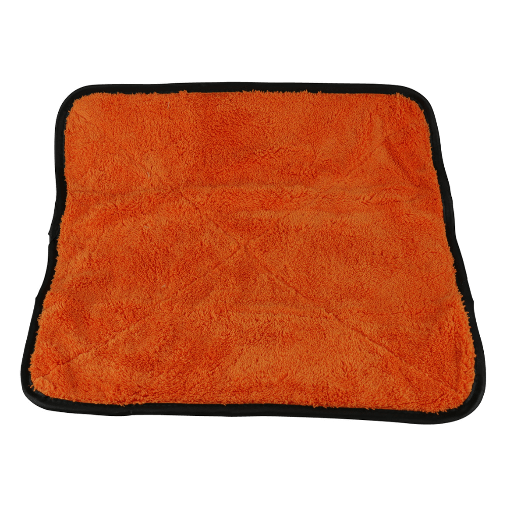 Microfibre Towel Premium Plush Orange 40x40cm