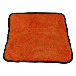 Microfibre Towel Premium Plush Orange 40x40cm