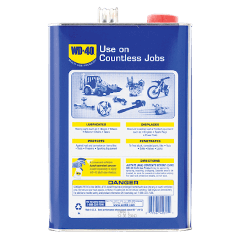 WD-40 Multi Purpose Lubricant 3.78L