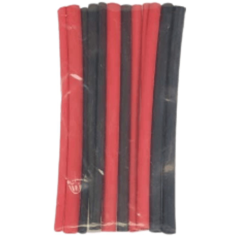 HeatShrink Tubing Red & Black 12 Piece 3.2mm - 6.44mm