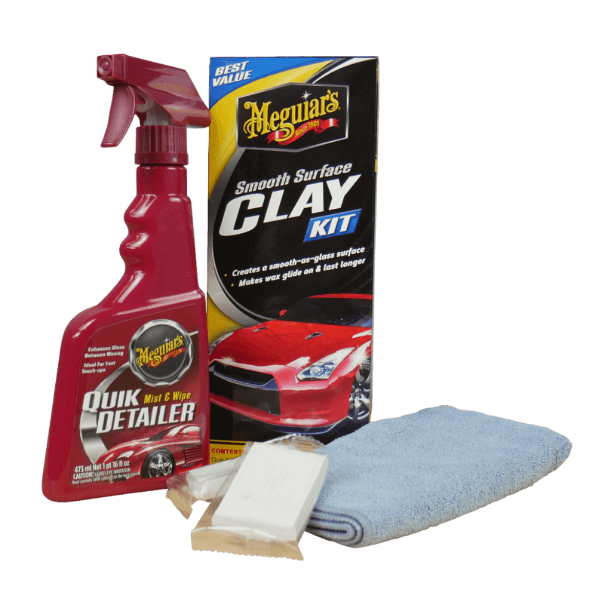 Meguiars Clay Bar Kit 473mL + 2 Clay Bars