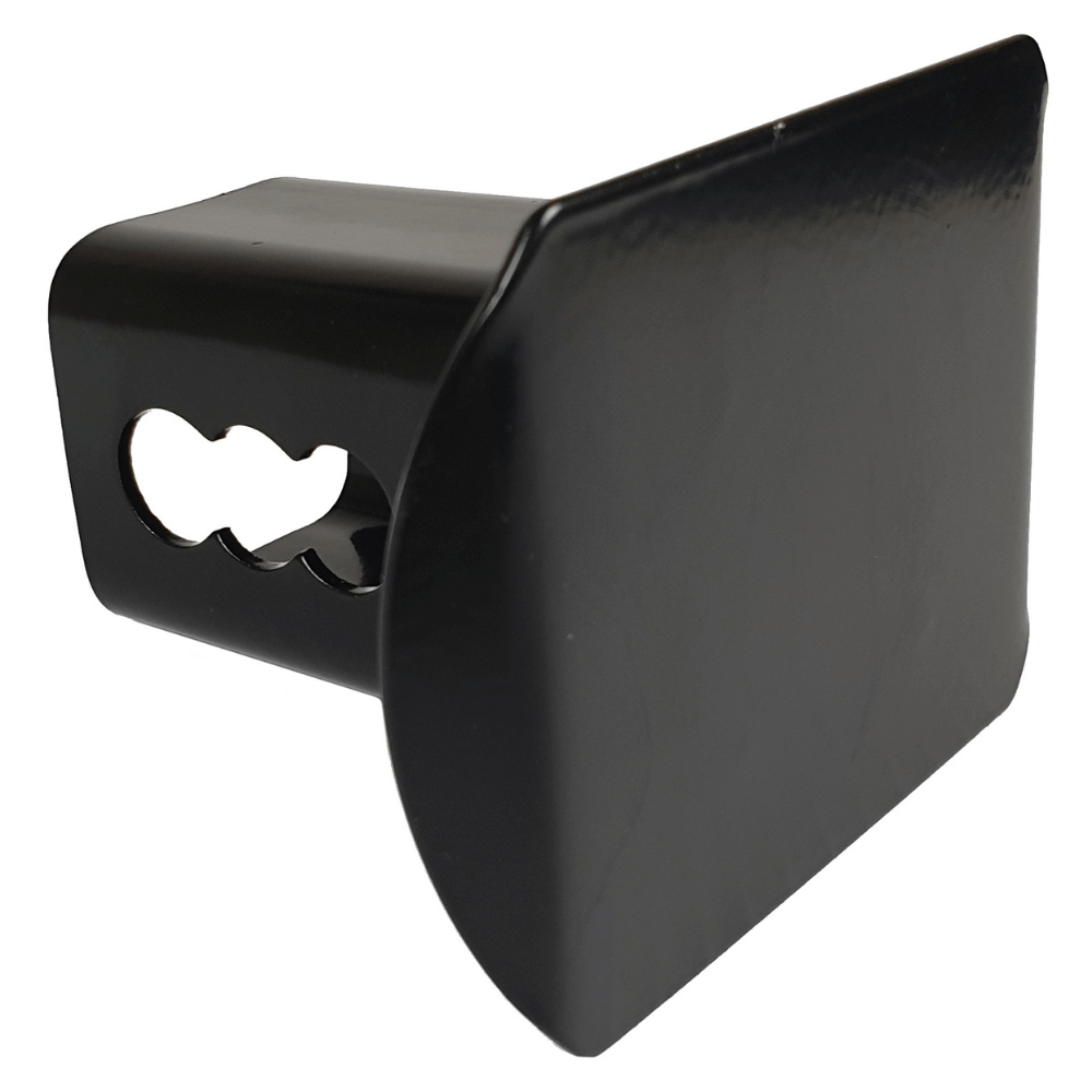 Tow Hitch Cover Metal Black