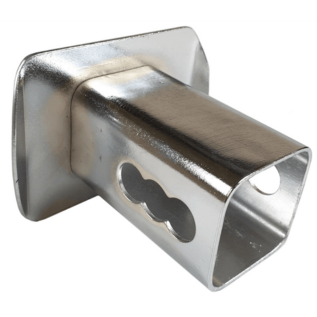 Tow Hitch Cover Metal Chrome