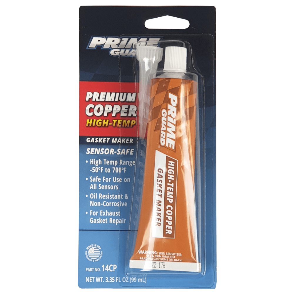 Prime Guard Premium High-Temp Copper Gasket Maker 99mL