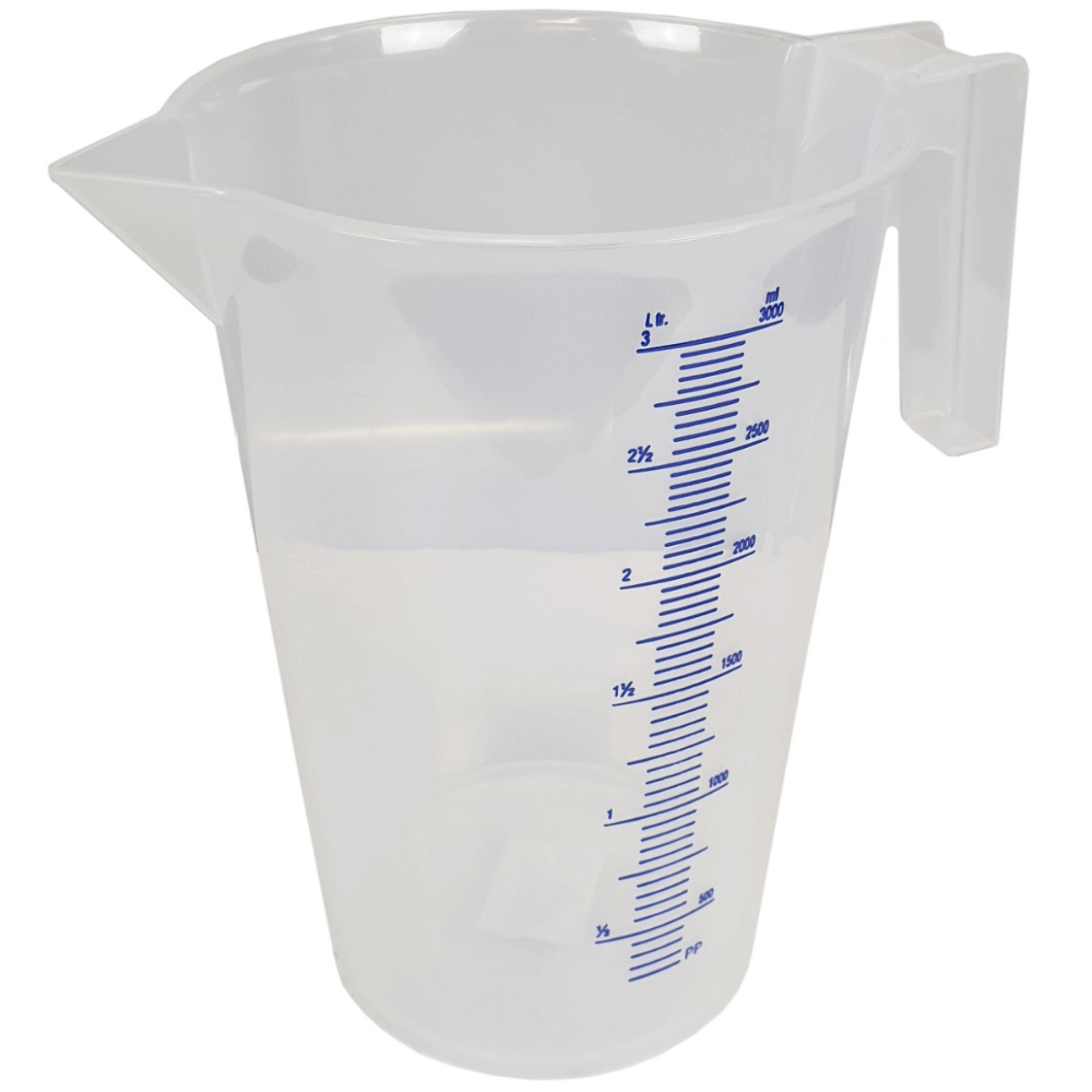 Plastic Jug 3 Litre with Measurements