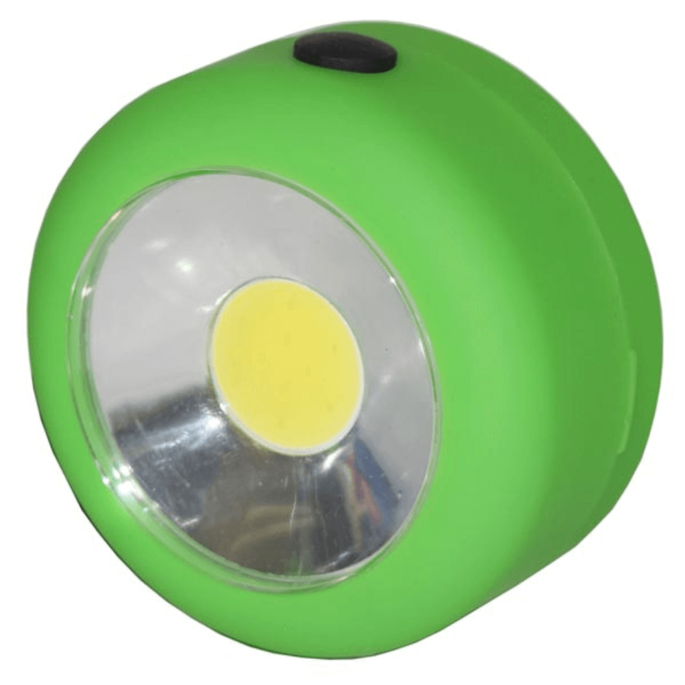 LED Magnetic Camping Light with Hook & Batteries - Display of 12