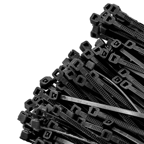 Cable Ties Assorted Pack Black | Bag of 1000