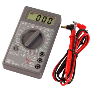 Digital Multimeter AC/DC with Accurate LCD Display & Temperature Probe