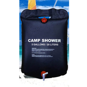 Solar-Powered Camping Shower 20L