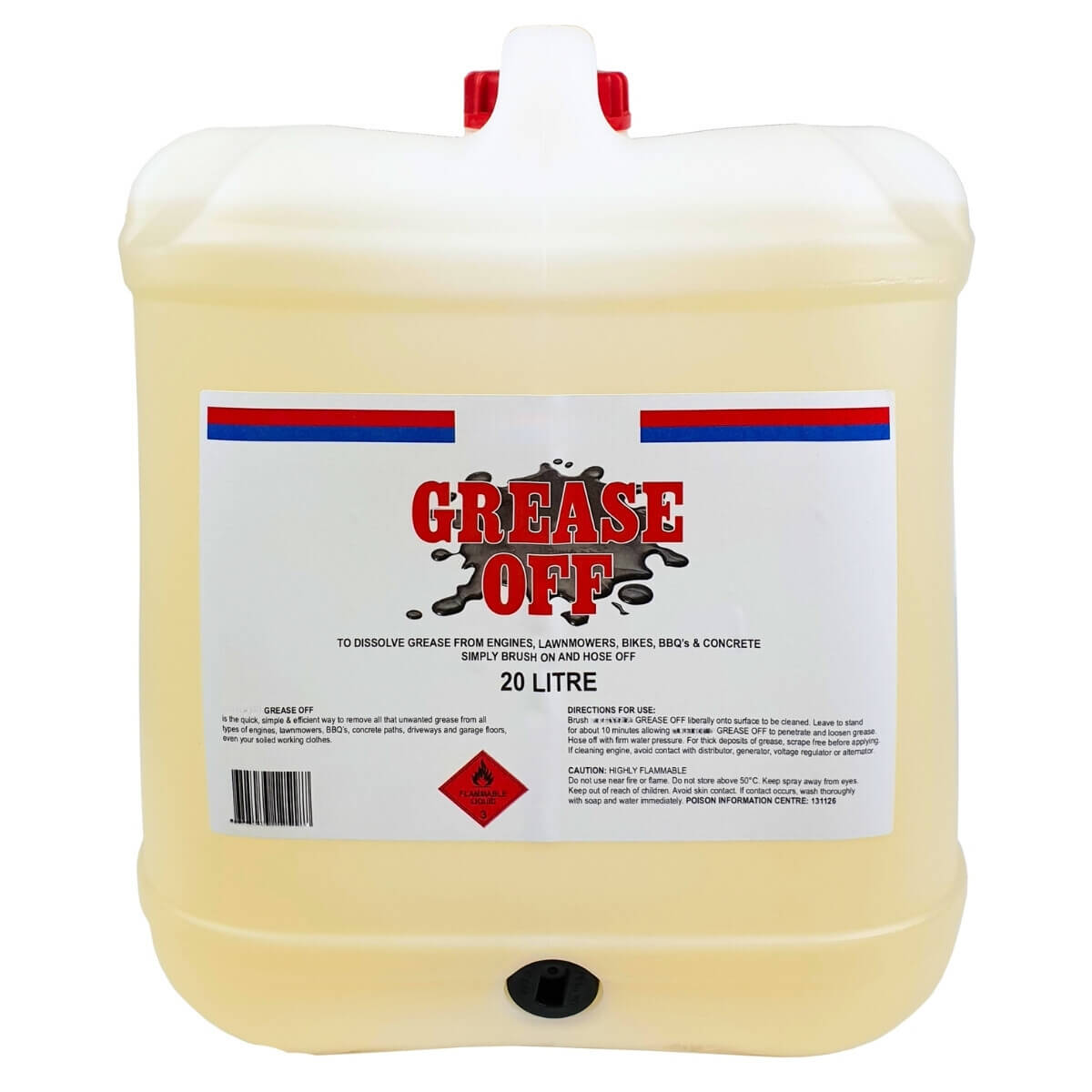 Mega Grease Off Heavy-Duty Degreaser 20L