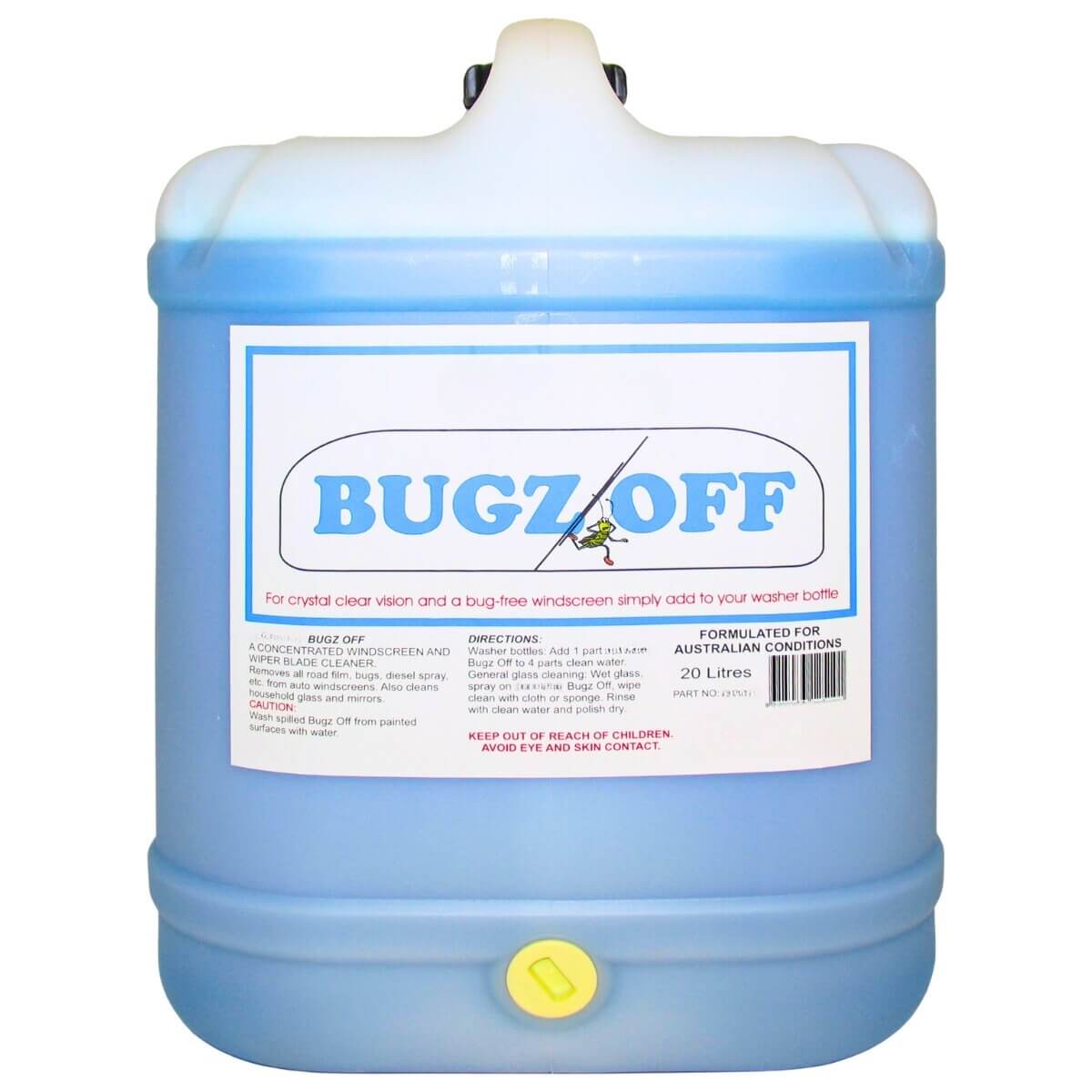 Mega Bugz Off Wiper Blade Additive 20L