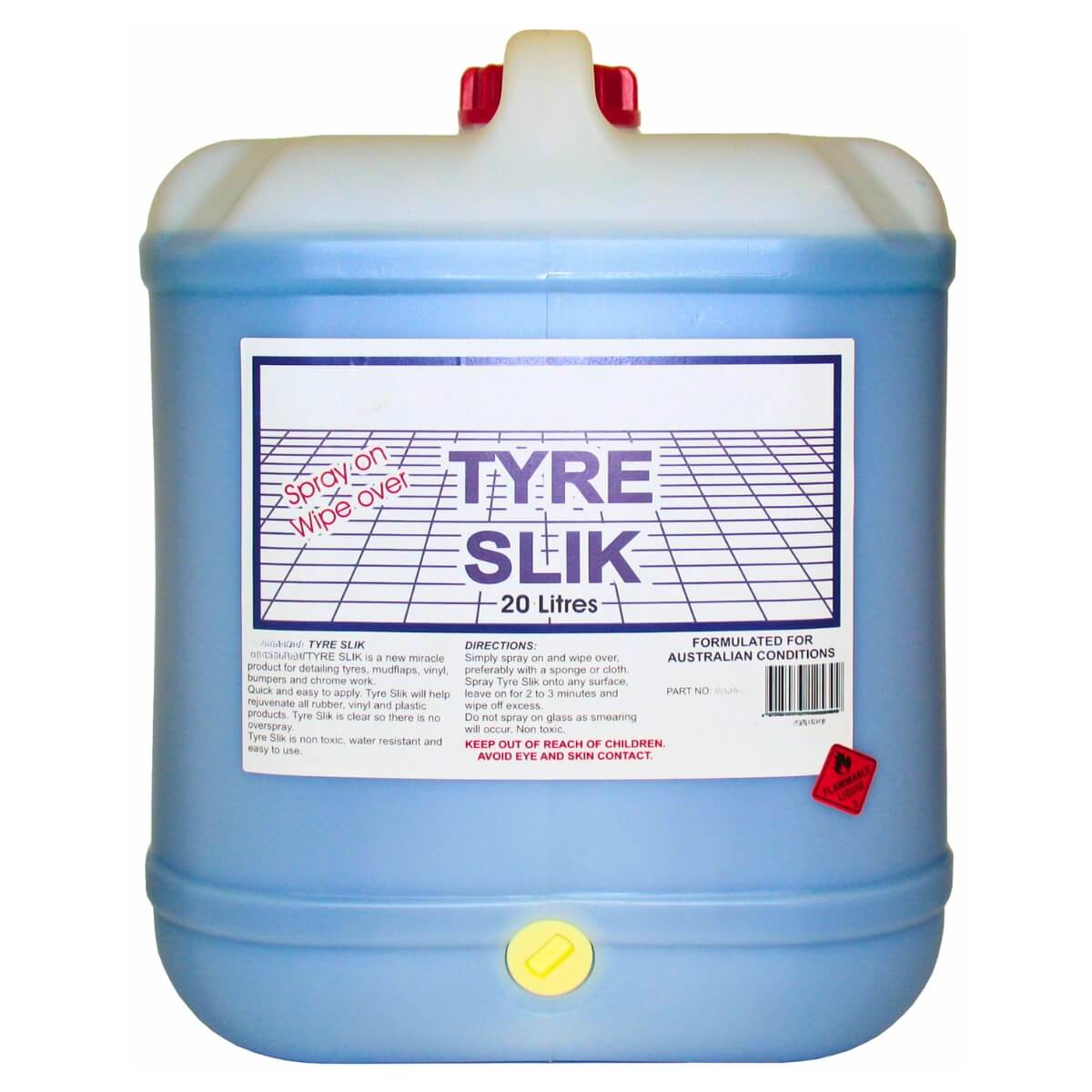 Mega Tyre Slik Shine 20L