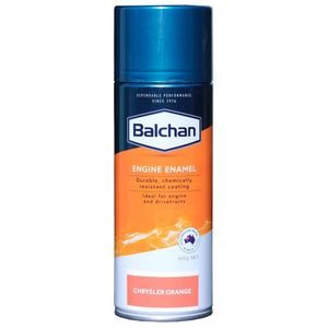 Balchan Engine Enamel Paint Chrysler Orange 300g