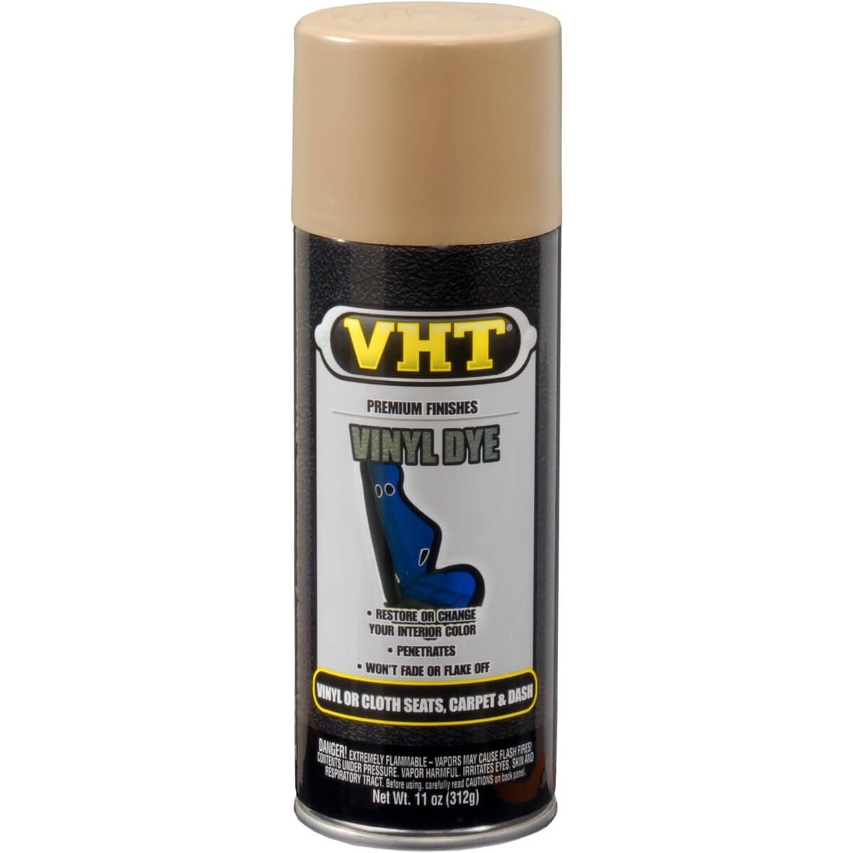 VHT Vinyl Dye Vinyl & Carpet Paint Satin Desert Sand 312g